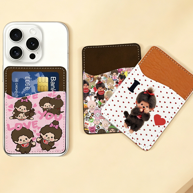 Card Top Loader - MONCHHICHI Handy-Geldbörse für Damen und Herren