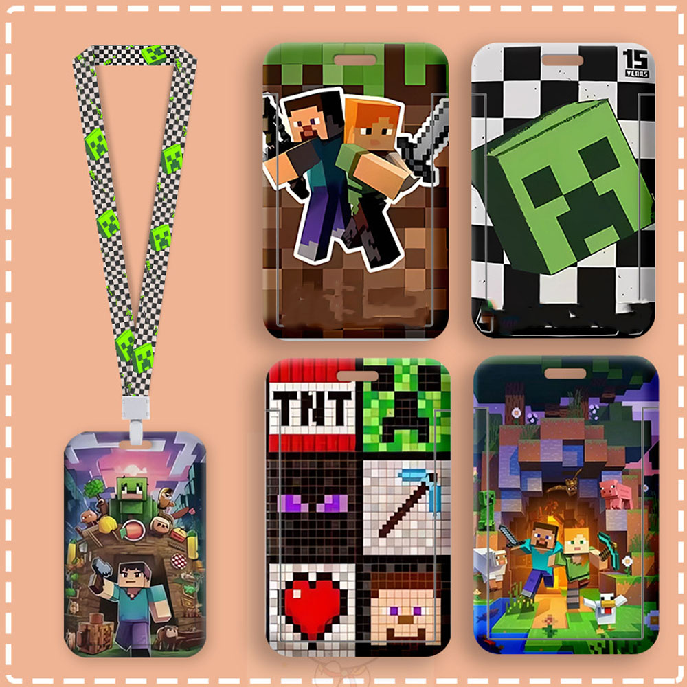 Card Top Loader - Cartoon-Kartenhalter aus der Game-Serie, niedlicher Kreditkartenhalter,