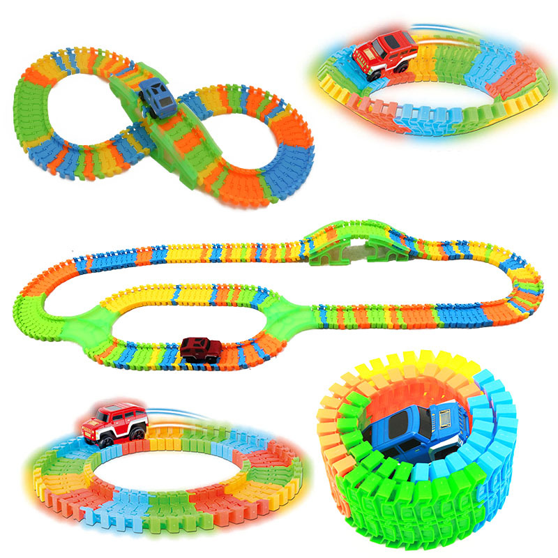 Hot Wheels Car Track Sets - DIY Montieren Universal Racing Set Track