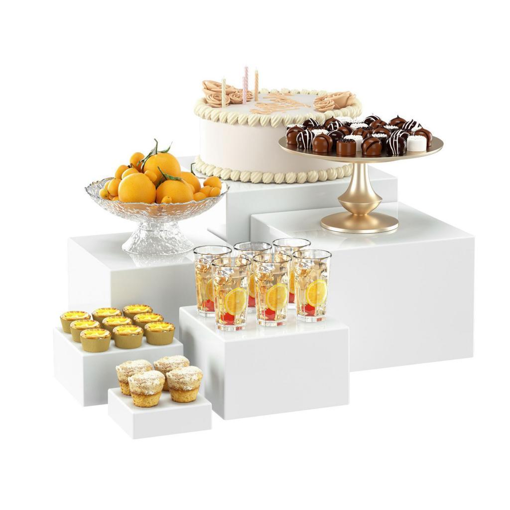 Acryl-Buffet-Riser-Set, Mehrte – Display Risers Set Bewertung und Preis