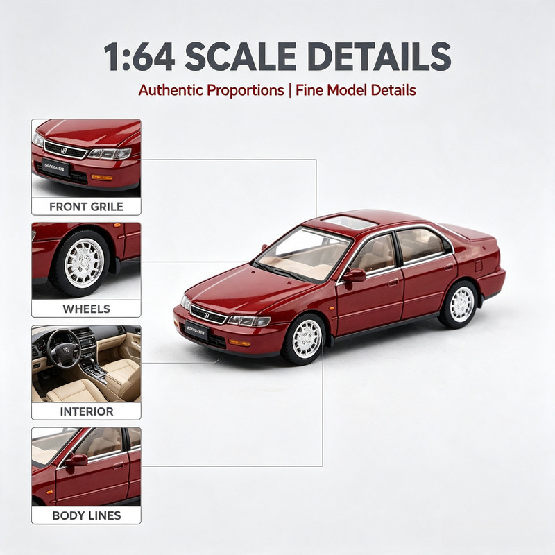 Xcartoys 1/64 Honda Accord Gen – Die Cast Car 1 64 Bewertung und Preis