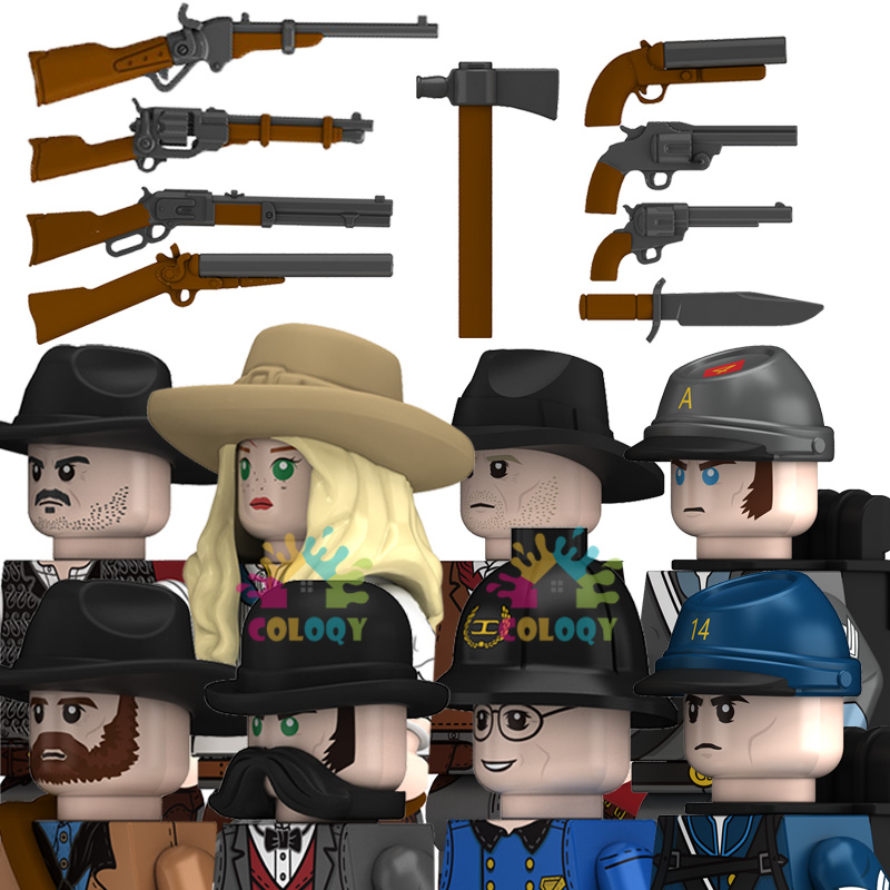 Kinder Spielzeug Cowboy Bauste – Lego Minifigure Holder Bewertung und Preis