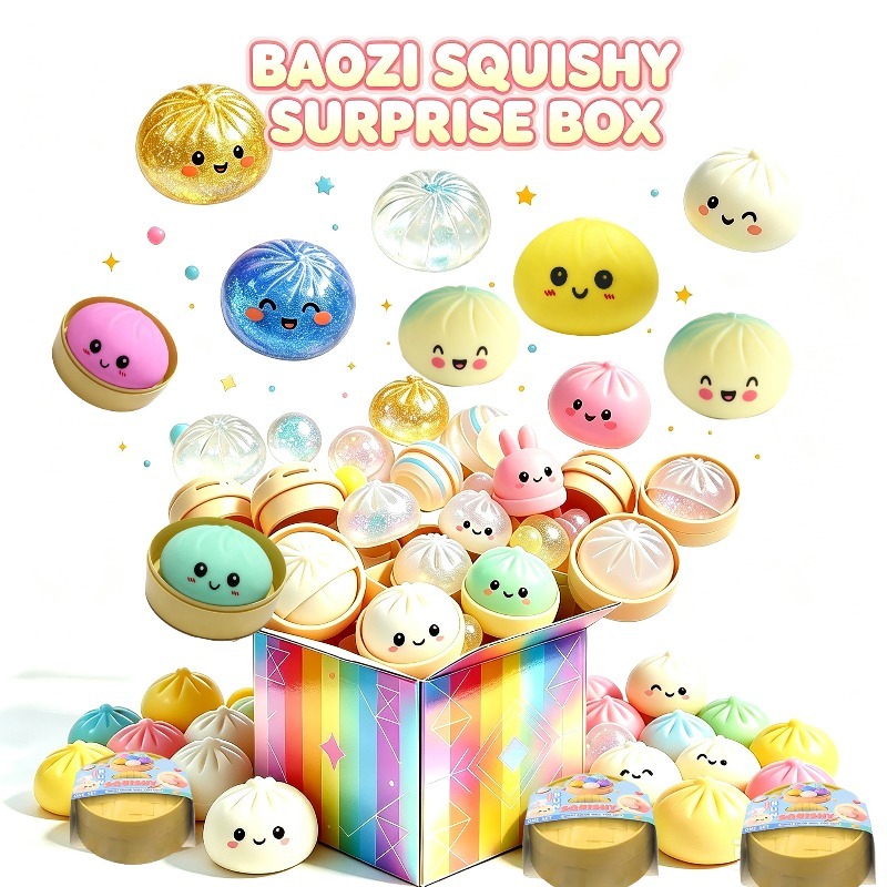 Über 100 zufällige Stile Squis – Mystery Box Blind Bag Bewertung und Preis