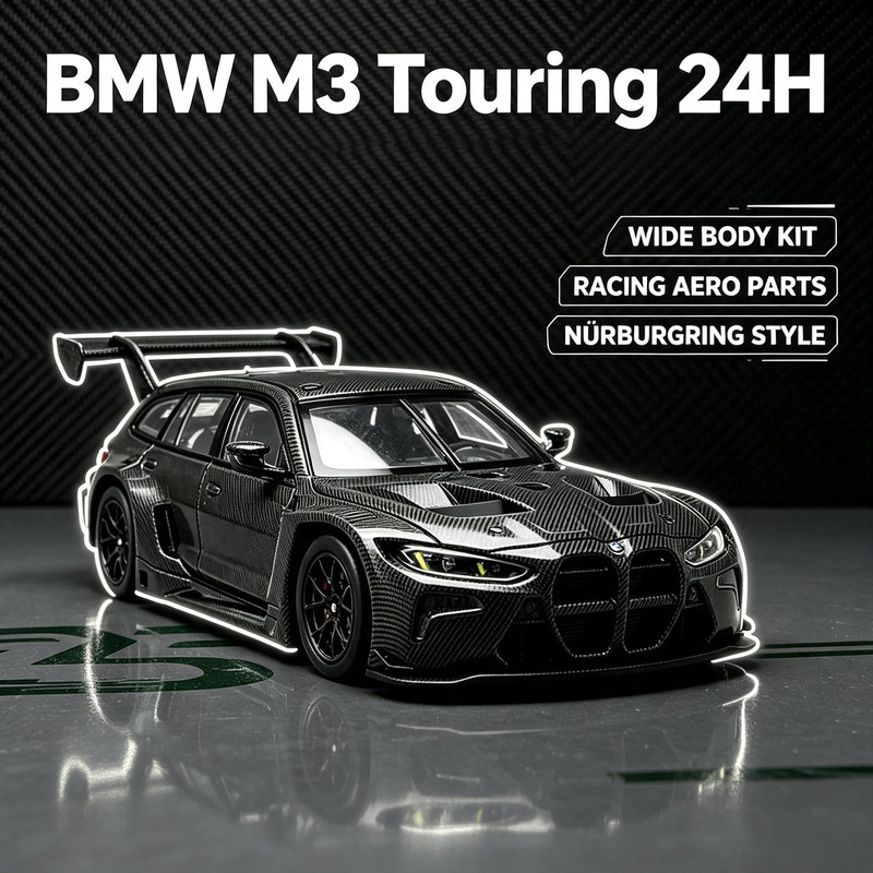JiCar 1/64 BMW M3 touring 24H  – Die Cast Car 1 64 Bewertung und Preis